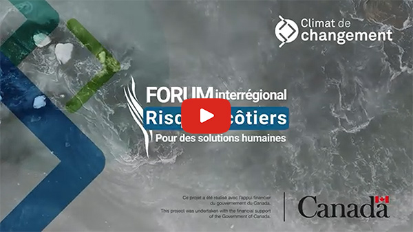 Vidéo Forum interrégional sur les risques côtiers (YouTube)